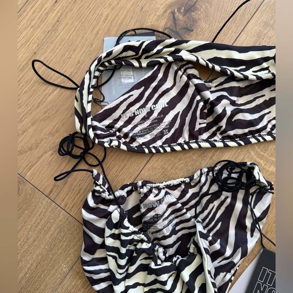 REVOLVE Black and White Bikini Swimwear - Picture 2 of 5